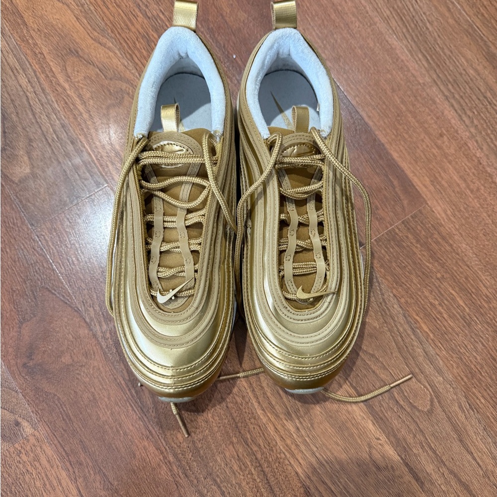 Nike Women's Metallic Gold Sneakers